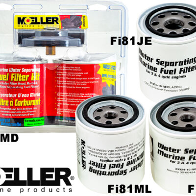 Fuel Filter, Standard Kit & Components. MOELLER