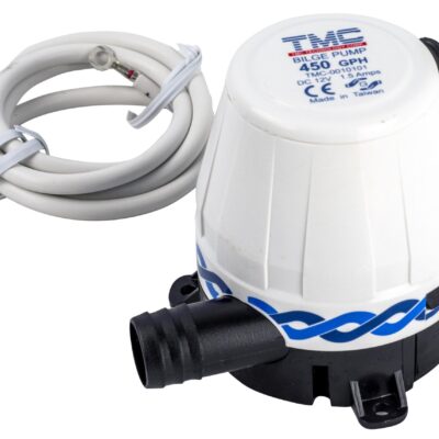 Pump, Bilge, 12v, Manual. TMC - A - 450gph
