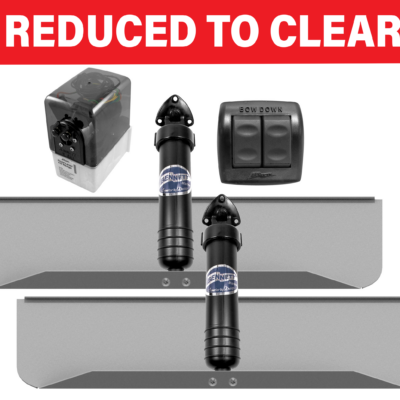 Bennett Hydraulic Trim Tabs, Reduced to Clear