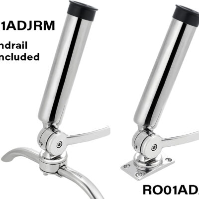 Rodholder, Adjustable, Stainless Steel. SEAWORLD